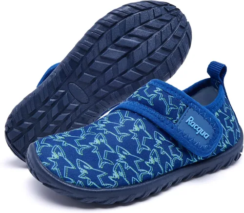 Vista 3 de Racqua Zapatos acuáticos para bebés y niños pequeños, de secado rápido, para natación, deportes, piscina, zapatos acuáticos para niños y niñas