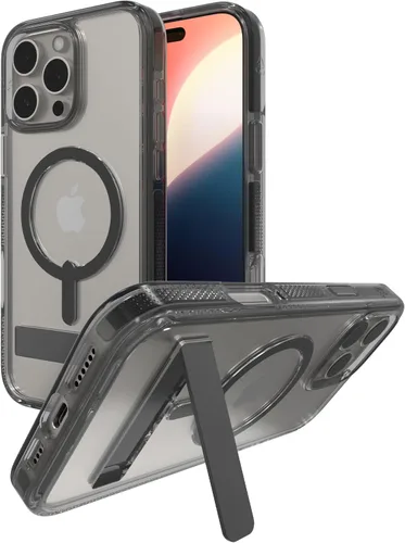Vista 72 de ZAGG Gear4 Santa Cruz Snap Case para Apple iPhone 14, protección contra caídas D30 de hasta 13 pies (4 m), compatible con carga inalámbrica, parte