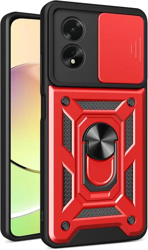 Vista 88 de Compatible con Tecno Pova Neo 2 Bracket Shell, con cubierta deslizante para lente de cámara compatible con Tecno Pova Neo 2 LG6n Case Negro