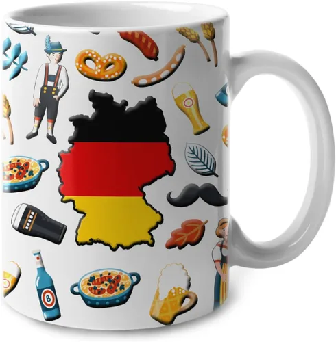 Vista 21 de Lotacy Taza de café con símbolos de Cuba con bandera de mapa, taza de cerámica de bandera cubana de 11 onzas, recuerdo de Cuba y regalos, idea