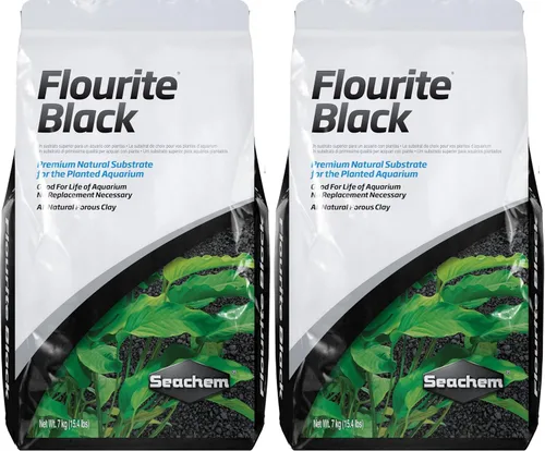 Vista 3 de Flourite Negro, 15.4 libras.