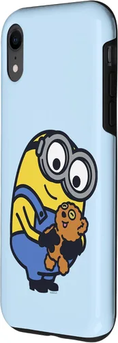 Vista 2 de Funda para iPhone XR con diseño de osito de peluche, diseño de Minions