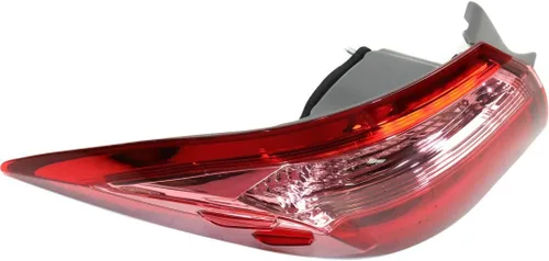 Vista 2 de Para Toyota Corolla 2017 2018 2019 Asamblea de luz trasera exterior E/L/LE/LE Eco modelo lado conductor CAPA certificado TO2804130C