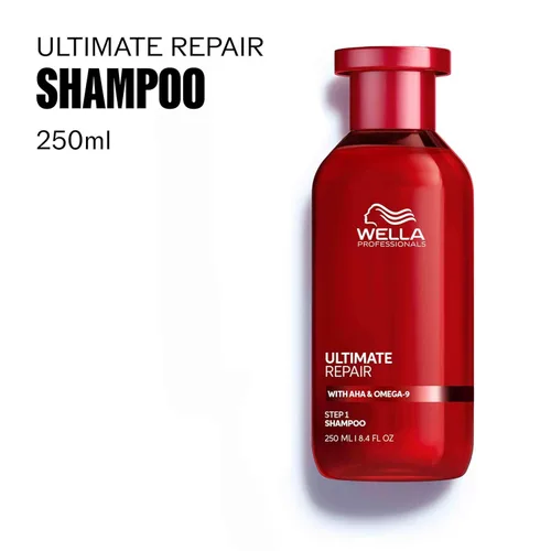 Vista 2 de Wella Professionals ULTIMATE REPAIR Shampoo, Conditioner, and Miracle Hair Rescue Luxury Leave-In Treatment Bundle