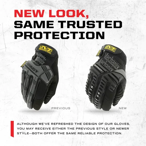 Vista 4 de Mechanix Wear: M-Pact - Guantes de trabajo (talla chica).