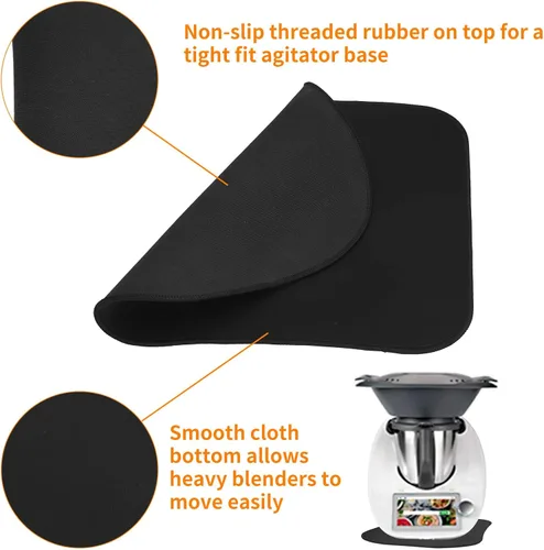 Vista 4 de HEEPDD Tapete deslizante de cocina, tapete deslizante de electrodomésticos para encimera de cocina TM6 TM5, cafeteras licuadoras, tostadoras