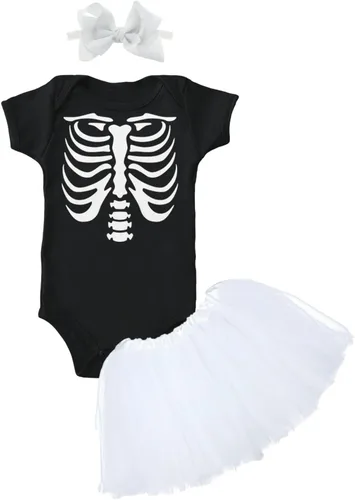 Vista 37 de Tcombo Pumpkin Face - Body Jack O' Lantern Naranja - Cara de calabaza negra