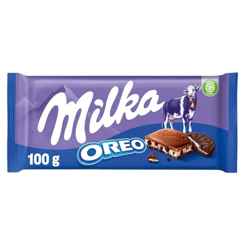 Vista 2 de Milka Chocolate con leche Oreo 3.53 oz (paquete de 10)