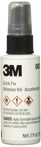 Vista 4 de Kit de adhesivo 3M Quick Fix, 08224, botellas de adhesivo de 0.7 oz/acelerador de 2.0 oz