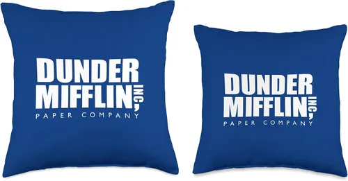 Vista 3 de NBC The Office Dunder Mifflin - Cojín (16.0 x 16.0 in), multicolor