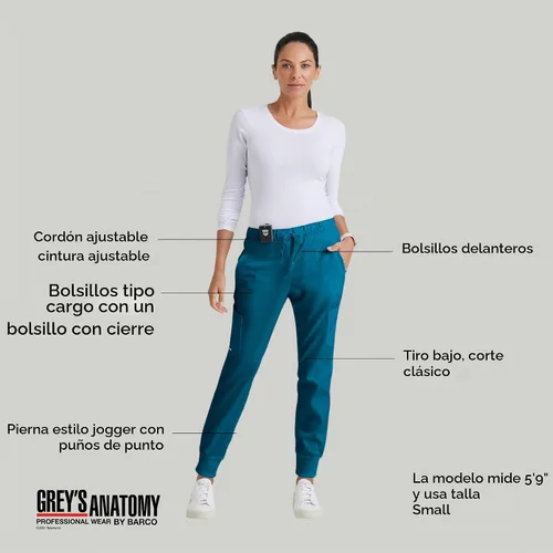 Vista 6 de Kira Pantalones deportivos para mujer de Grey's Anatomy Bahama