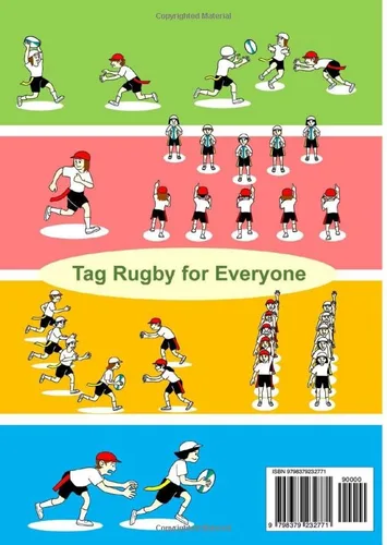 Vista 2 de Uncle Tag" Coach's Tag Rugby Recipe Book 4 Tag Rugby for Everyone