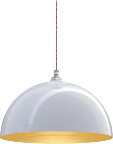 Vista 91 de Steel Lighting Co. Melrose - Lámpara colgante Montada en el techo Cúpula redonda de 18 pulgadas Estilo moderno contemporáneo de granja
