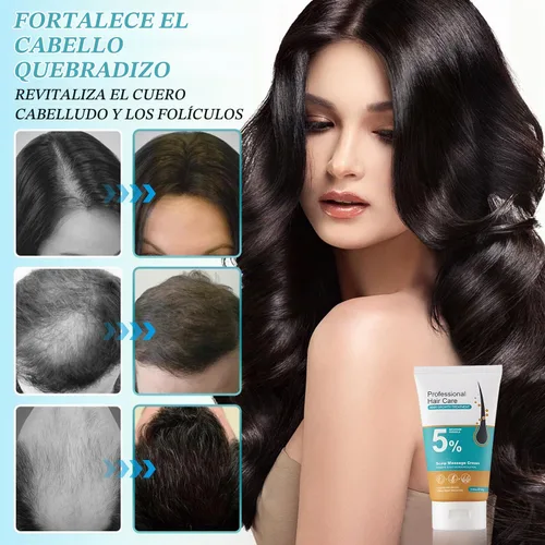 Vista 3 de 2 cremas de masaje para el cuero cabelludo al 5% del crecimiento del cabello, crema profesional para el cuidado del cabello, anti-pérdida de cabello