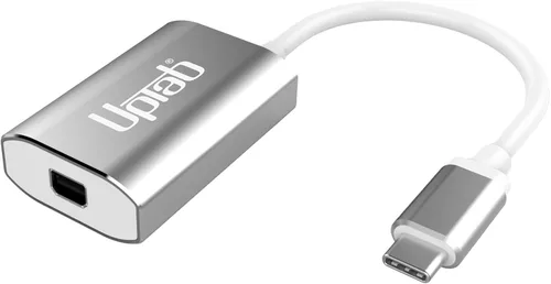 Vista 7 de UPTab Adaptador USB-C Tipo C a Mini DisplayPort 4K a 60Hz, Plateado