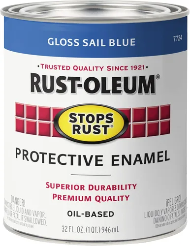 Vista 18 de Carbón gris brillante Rust-Oleum (7784502) contra el óxido 32 onzas, 7784502 Gris carbón brillante
