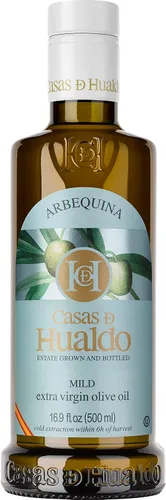 Vista 7 de Casas De Hualdo, Arbequina, Aceite de Oliva Virgen Extra, Importado de España (250 ML Pack de 3)