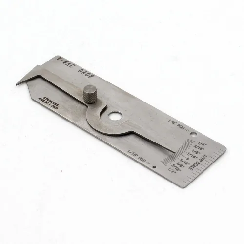 Vista 3 de Soldadura V-Wac Gage Soldadura estándar Borde de morder Bajo corte Calibre Soldador inspección regla