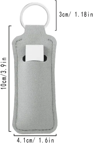 Vista 23 de COOKOOKY Chapstick - Llavero con clip para bálsamo labial