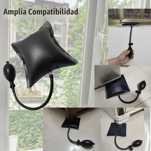 Vista 4 de Bomba de cuña de aire para automóvil, bolsa de cuña de aire ajustable automática, herramienta de nivelación y alineación, bolsa inflable