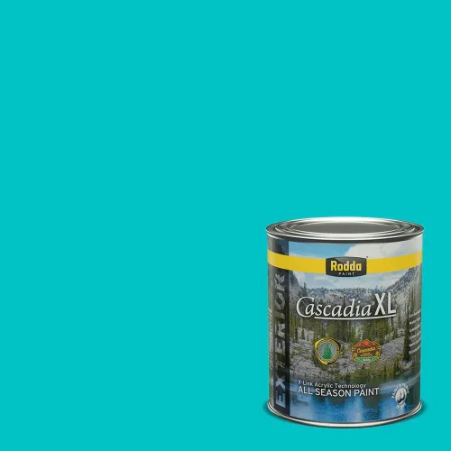 Vista 136 de Rodda Paint CASCADIA XL - Pintura satinada exterior e imprimación en uno, 1 galón, hoja de aloe