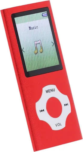 Vista 8 de Reproductor de MP3 Bluetooth, reproductor MP3 MP4 ultra delgado, reproductor de música portátil con tarjeta de memoria pequeña de 64 GB, reproductor