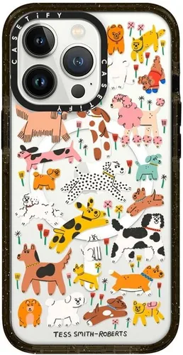 Vista 85 de CASETiFY Funda Impact para iPhone 13 [Protección contra caídas de grado militar 4X de 8.2 pies/Compatible con Magsafe] - #1 Mom - Transparente