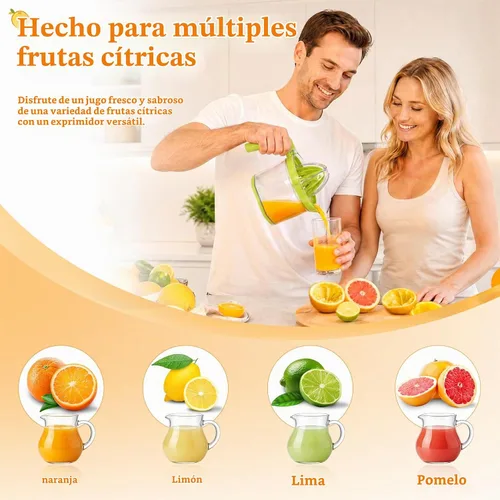 Vista 4 de Exprimidor manual de limón - Exprimidor de manos cítricas