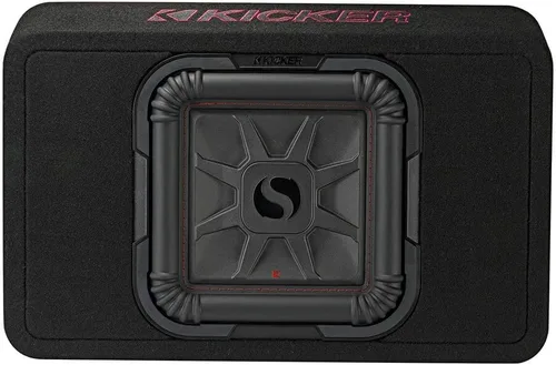 Vista 5 de Harmony Audio Kicker Bundle compatible con Universal Vehicle 46TL7T102 10" Loaded Square Sub Box con amplificador HA-A400.1 y kit de instalación