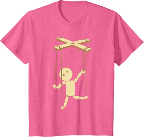 Vista 58 de Puppeteering - Camiseta de marionetas Ventrílocuo de tiriteros, Negro, S