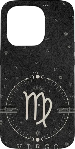 Vista 14 de Aesthetic Virgo Zodiac Sign Astrological Stars Celestial Case for iPhone 17