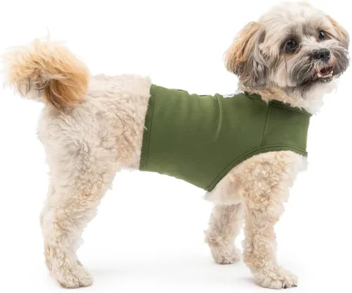 Vista 2 de Camisa Mellow Shirt para calmar la ansiedad de perros, Cypress