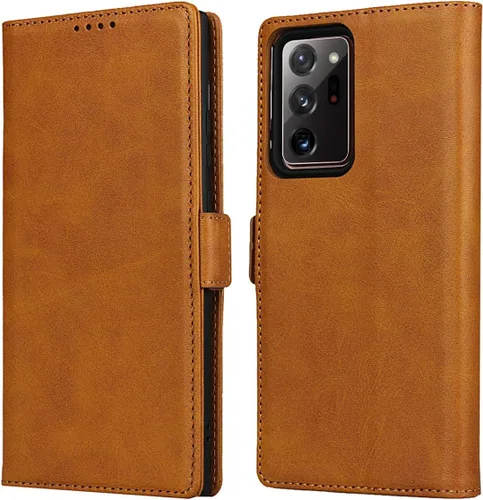 Vista 14 de iCoverCase Funda tipo cartera para Samsung Galaxy Note 10 Plus, cuero sintético de alta calidad, ranuras para tarjetas, soporte para tarjetas
