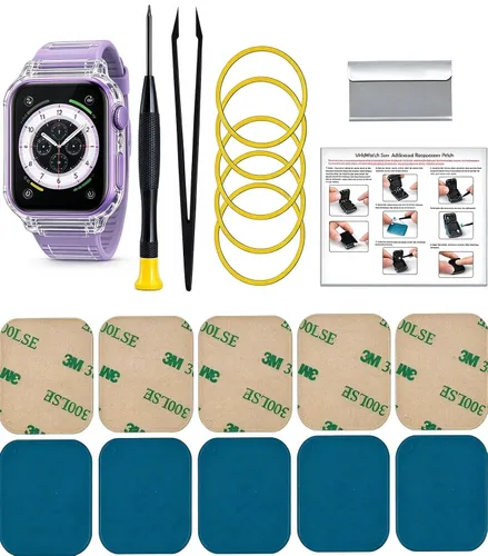Vista 225 de Diaclara Diseñada para funda de iPhone 12 Mini, cuerpo completo resistente con protector de pantalla integrado sensible al tacto antiarañazos, funda