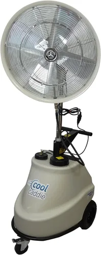 Vista 9 de HydroMist Cool Caddie - Ventilador nebulizador portátil, 18 pulgadas, 16