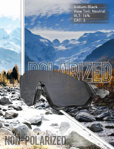 Vista 4 de Lentes de repuesto de policarbonato de 0.071 in para Oakley Fuel Cell OO9096 Sunglass Ultra Polarized