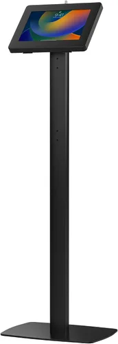 Vista 17 de Soporte de piso delgado - Soporte para tableta con pantalla de quiosco de 360 grados CTA - Acceso al cargador y bloqueo para iPad mini A17 Pro