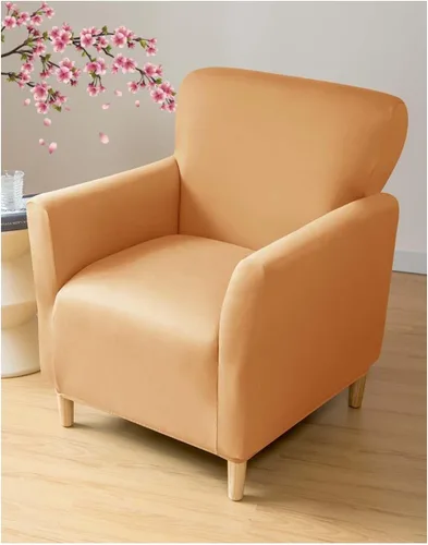 Vista 5 de Fundas elásticas para sillón de sala de estar, fundas protectoras para perros, mascotas y niños, diseño de jacquard con patrón de 1 asiento pequeño