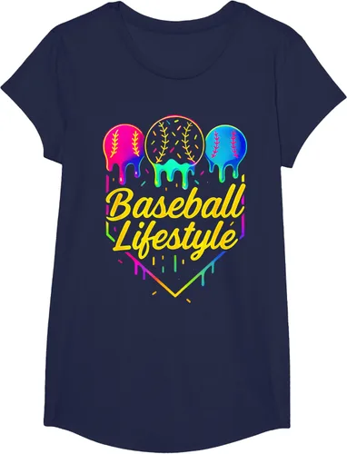 Vista 29 de Baseball Life Style 101 - Camiseta de béisbol para jóvenes