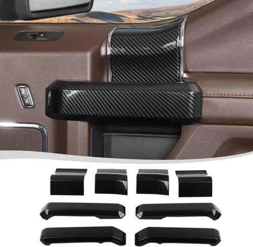 Vista 16 de Voodonala para F-150 2015-2020 Cubiertas de manija interior para puerta de Ford F150 2015-2020 Compatible con Ford F150 F250 F350