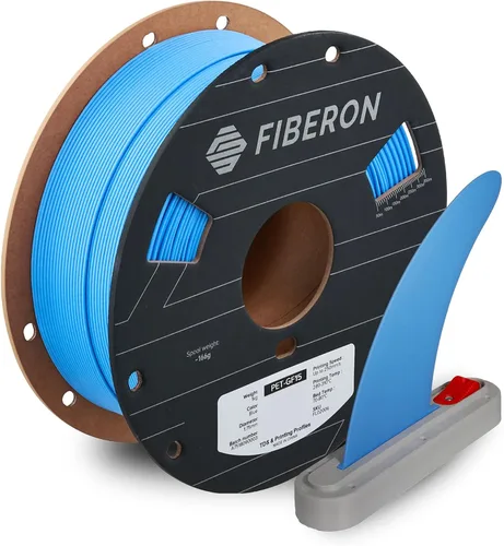 Vista 44 de Polymaker Fiberon ASA-CF08 Filamento ASA de fibra de carbono de 0.07 in 4.370 - 0.07 in Fiberon Asa-cf08 Negro 1.1 lbs (Código hexagonal: #000000)