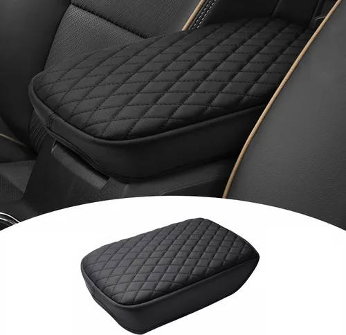 Vista 19 de Shademax Funda para reposabrazos de consola central para Tesla Model Y Juniper 2025-2026 / Modelo 3 Highland 2024-2026, antideslizante, impermeable