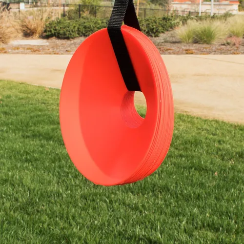 Vista 3 de Conos de entrenamiento para fútbol, baloncesto, práctica de fútbol, accesorios deportivos para entrenamiento de agilidad, paquete de 20/40/60