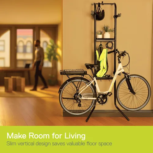 Vista 5 de Delta Cycle DeltaGravity Connect 2 Portabicicletas – Gravity totalmente ajustable para bicicletas de carretera, MTB e híbridas – Portabicicletas