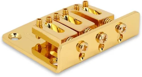 Vista 9 de Piezas de repuesto de puente fijo de 3 cuerdas para guitarras eléctricas de cigarrillos