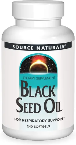 Vista 6 de Source Naturals Aceite de semilla negra para apoyo respiratorio* - 60 cápsulas blandas