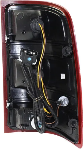 Vista 5 de Evan-Fischer - Conjunto de luz trasera compatible con modelos GMC Sierra 1500 SL/SLE/SLT/WT 2007-2010, 2012-2013 lado del conductor