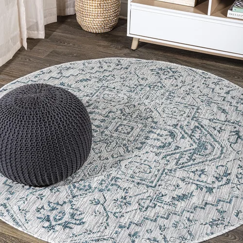 Vista 25 de JONATHAN Y SMB105D-28 - Alfombra de pasillo Boho para interiores y exteriores 2 x 8, color Negro/Gris, con textura de estrella, tejida