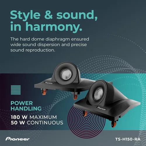 Vista 4 de PIONEER Altavoces TS-H150-RA N/A (par) – 150 W máximo, solución única para refuerzo de escenario frontal