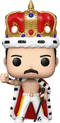 Vista 2 de POP Rocks: Freddie Mercury King Multicolor, 3.75 pulgadas